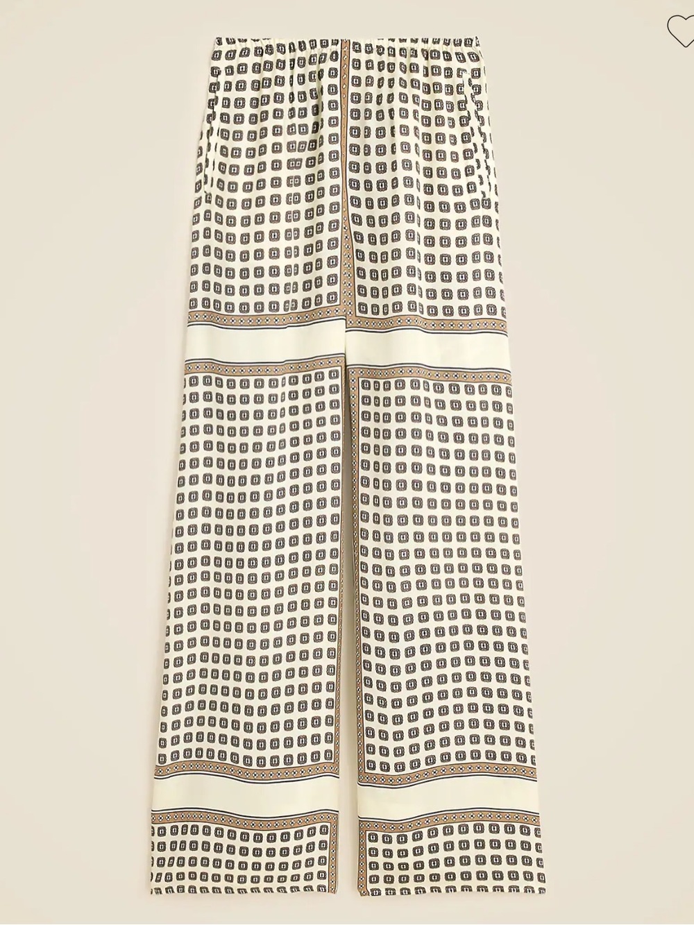 J. Crew Cosmo Pant in Foulard Print